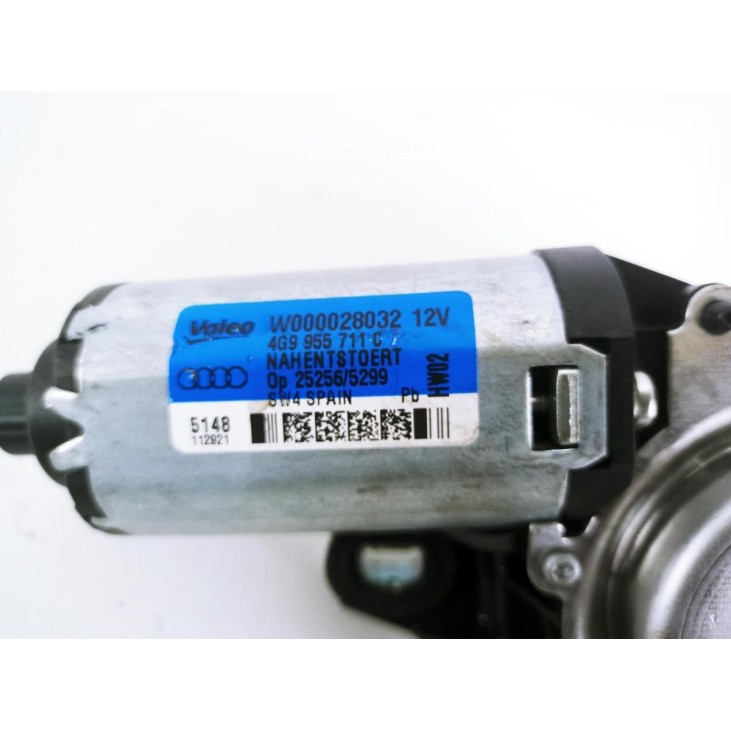 4G9955711C MOTOR LIMPIAPARABRISAS TRA AUDI A1 Sportback (8XA, 8XF) |Desguaces La Cabaña