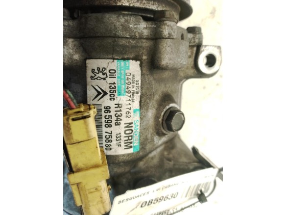 9659875880 COMPRESOR AA CITROEN C4 Picasso I Limusina (UD_)|Desguaces La Cabaña