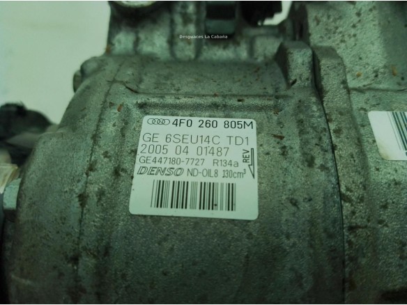 4F0260805P COMPRESOR AA AUDI A6 (4F2, C6)|Desguaces La Cabaña