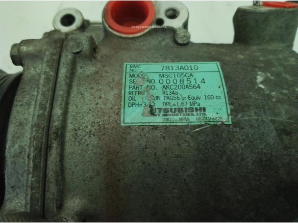  7813A010 COMPRESOR AA MITSUBISHI GRANDIS (NA_W)|Desguaces La Cabaña