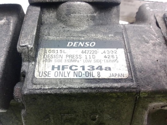 4472204302 COMPRESOR AA TOYOTA RAV 4 II (_A2_)|Desguaces La Cabaña