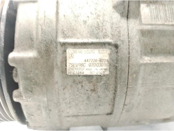 4472208224 COMPRESOR AA MERCEDES BENZ CLASE S (W220)|Desguaces La Cabaña