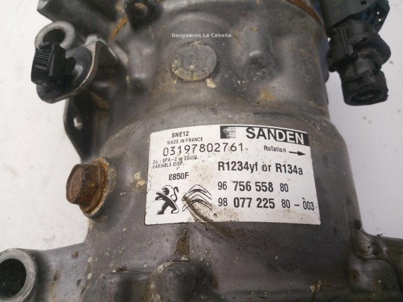 9675655880, COMPRESOR AA CITROEN C4 CACTUS|Desguaces La Cabaña