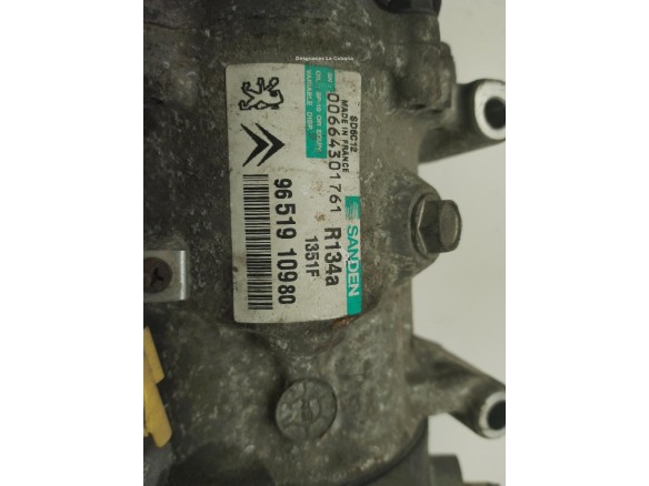 9651910980 COMPRESOR AA PEUGEOT 307 (3A/C)|Desguaces La Cabaña