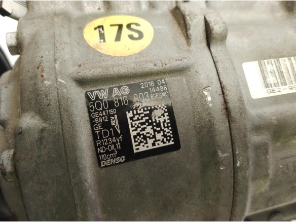 5Q0816803 COMPRESOR AA SEAT LEON ST (5F8)|Desguaces La Cabaña