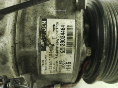39034464 COMPRESOR AA OPEL INSIGNIA A (G09)|Desguaces La Cabaña