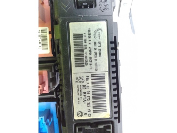 96573322XF, MANDO CLIMA PEUGEOT 407 (6D_) |Desguaces La Cabaña