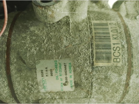 500QADAA07 COMPRESOR AA HYUNDAI i10 (BA, IA)|Desguaces La Cabaña