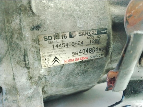 1445409524 COMPRESOR AA PEUGEOT BOXER Autobús (244, Z_)|Desguaces La Cabaña