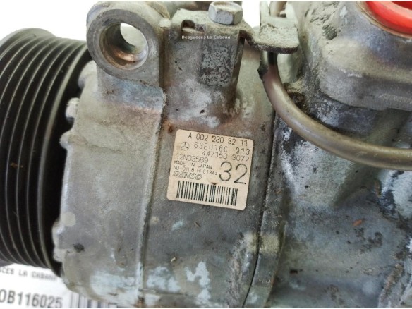 A0032308811, A0022303211 COMPRESOR AA MERCEDES BENZ CLASE E (W212)|Desguaces La Cabaña