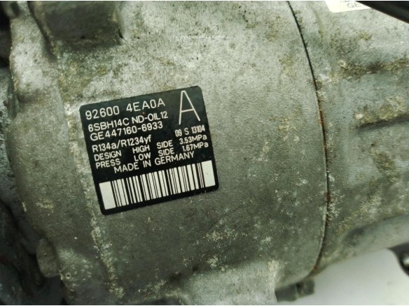 926006214R COMPRESOR AA RENAULT KADJAR (HA_, HL_)|Desguaces La Cabaña