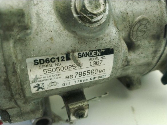 9822826880 COMPRESOR AA PEUGEOT PARTNER Furgón|Desguaces La Cabaña