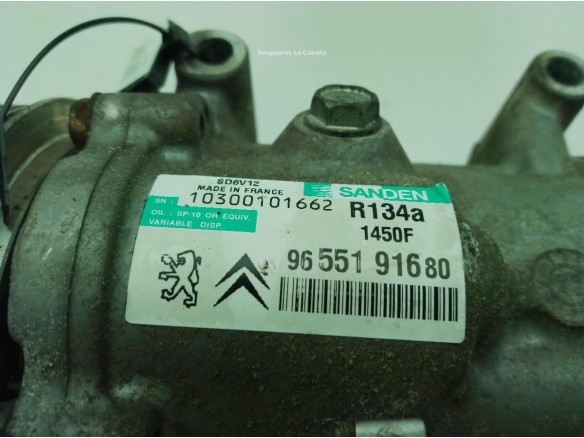 9655191680 COMPRESOR AA CITROEN C3 I (FC_)|Desguaces La Cabaña