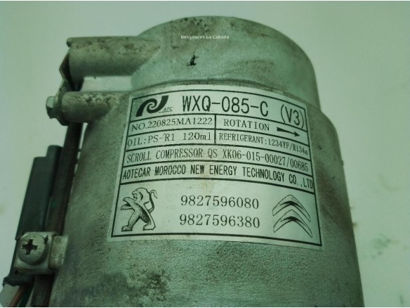 982596080 COMPRESOR AA CITROEN C4 III (BA_, BB_, BC_)|Desguaces La Cabaña