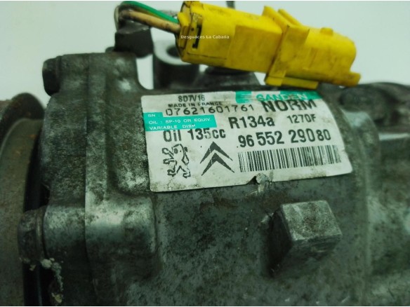 9655229080 COMPRESOR AA FIAT SCUDO Furgón (270_, 272_)|Desguaces La Cabaña