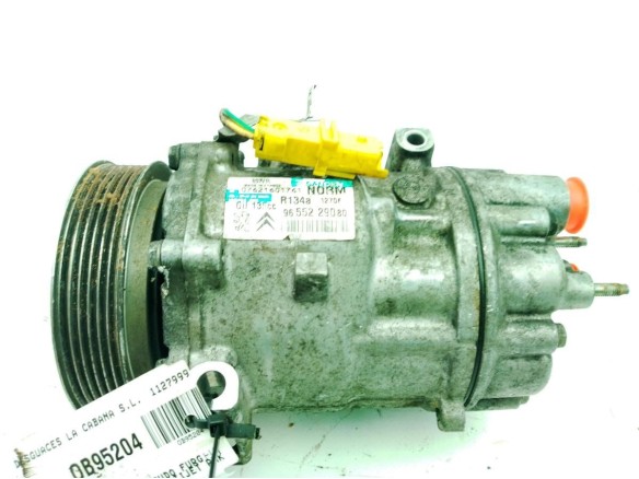 9655229080 COMPRESOR AA FIAT SCUDO Furgón (270_, 272_)|Desguaces La Cabaña