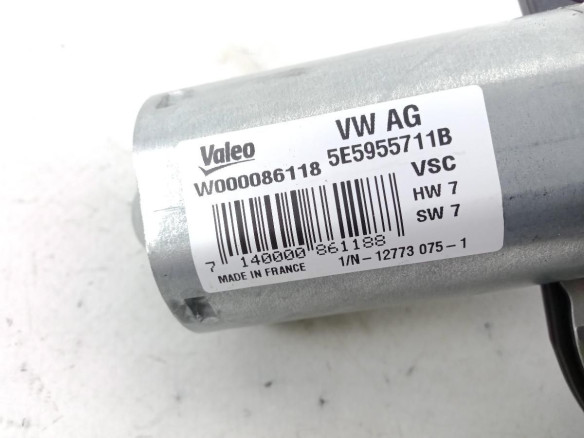 5E5955711B MOTOR LIMPIAPARABRISAS TRA AUDI Q3 (F3B) |Desguaces La Cabaña