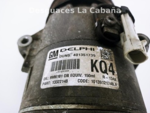 13322148 COMPRESOR AA OPEL ZAFIRA B (A05)|Desguaces La Cabaña