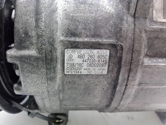 4B0260805C COMPRESOR AA SKODA SUPERB I (3U4)|Desguaces La Cabaña