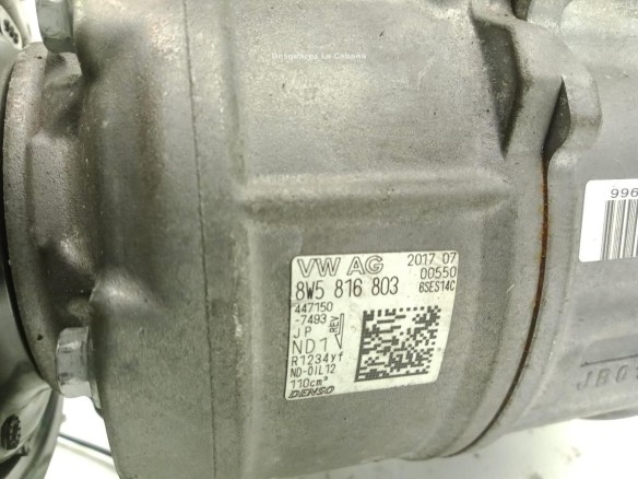 8W5816803 COMPRESOR AA AUDI A4 (8W2, B9)|Desguaces La Cabaña
