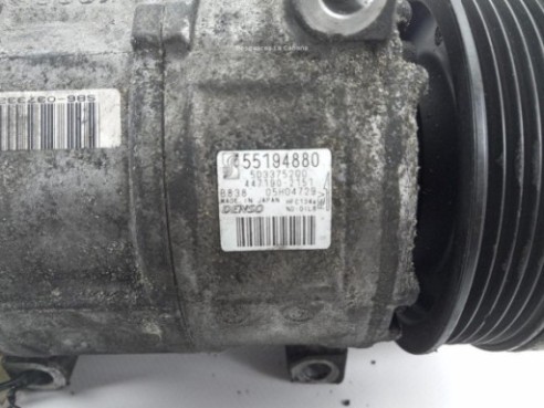 55194880 COMPRESOR AA ABARTH PUNTO (199_)|Desguaces La Cabaña