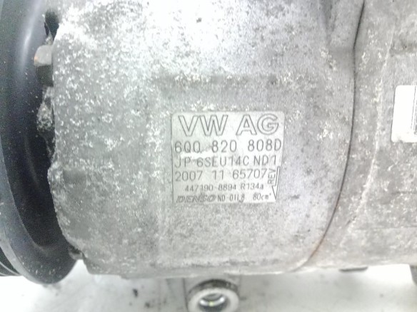 6Q0820808D COMPRESOR AA SKODA FABIA II (542)|Desguaces La Cabaña