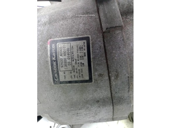 92600AU000, COMPRESOR AA NISSAN ALMERA II (N16)|Desguaces La Cabaña