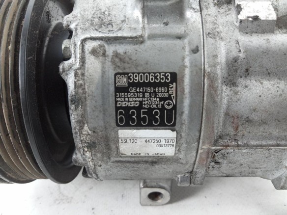 39006353 COMPRESOR AA OPEL CORSA E (X15)|Desguaces La Cabaña