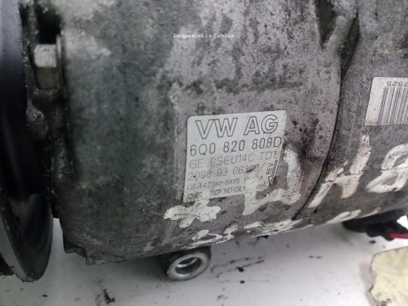 6Q0820808D, COMPRESOR AA SEAT IBIZA III (6L1)|Desguaces La Cabaña