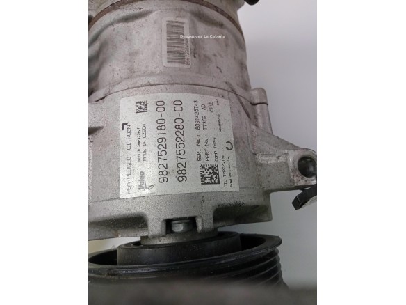 9827529180 COMPRESOR AA PEUGEOT 308 II|Desguaces La Cabaña
