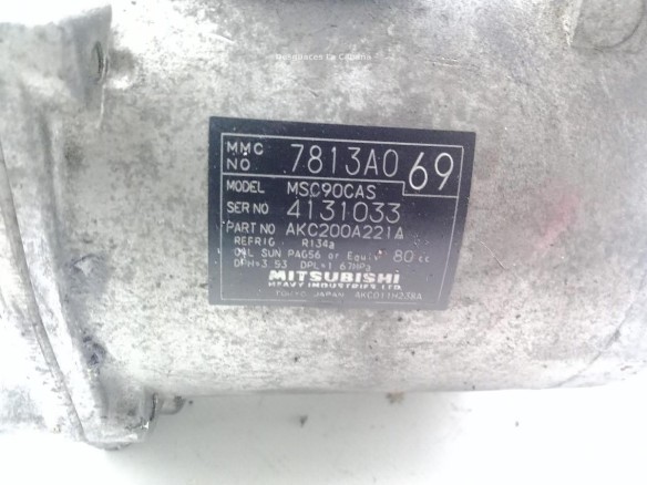 AKC200A221, COMPRESOR AA MITSUBISHI OUTLANDER II (CW_W)|Desguaces La Cabaña