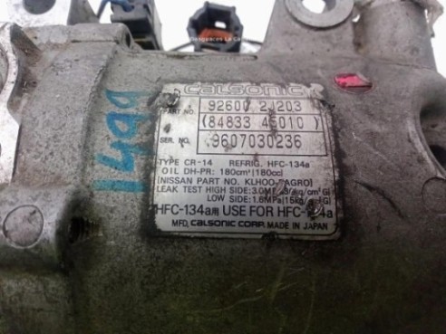 926002J203, COMPRESOR AA NISSAN PRIMERA (P11)|Desguaces La Cabaña