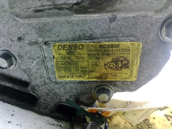 5A7875200, COMPRESOR AA FIAT PANDA (312_, 319_)|Desguaces La Cabaña