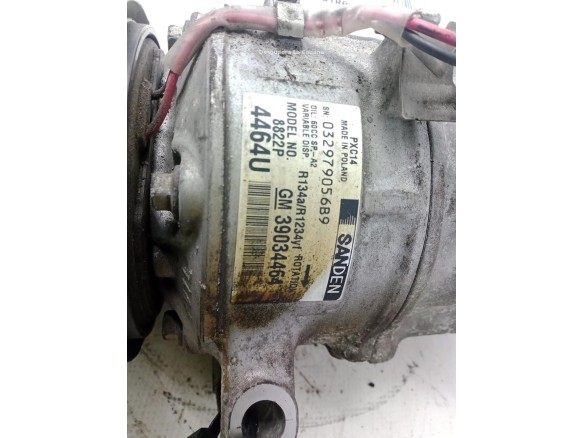 39034464 COMPRESOR AA OPEL ASTRA J (P10)|Desguaces La Cabaña
