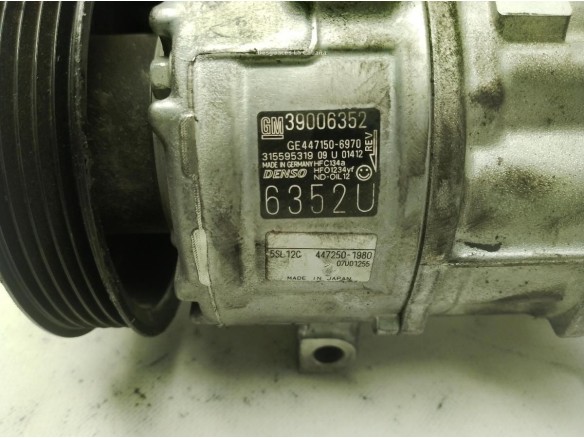 39006352 COMPRESOR AA OPEL CORSA E (X15)|Desguaces La Cabaña