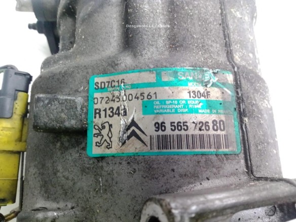 9656572680 COMPRESOR AA CITROEN C5 II (RC_)|Desguaces La Cabaña