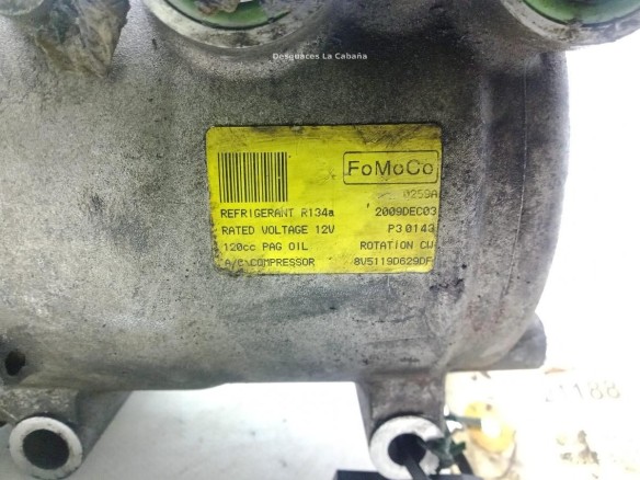 8V5119D629DF, COMPRESOR AA FORD FIESTA VI|Desguaces La Cabaña