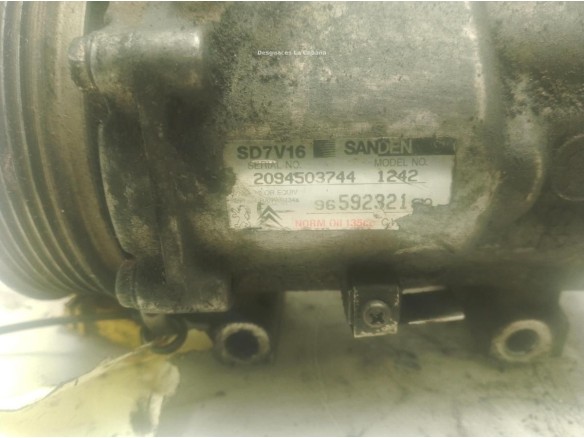 9659232180 COMPRESOR AA CITROEN XSARA PICASSO (N68)|Desguaces La Cabaña