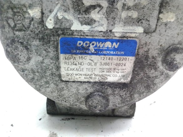 B6S7,1214012201, COMPRESOR AA KIA RIO Sedán (DC_)|Desguaces La Cabaña