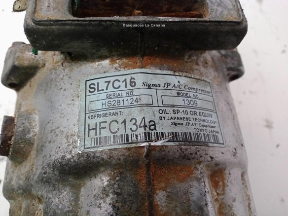 1309F,9651911480, COMPRESOR AA PEUGEOT 307 (3A/C)|Desguaces La Cabaña