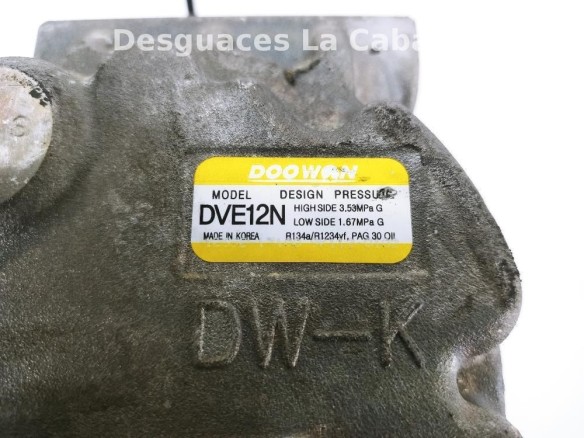 DVE12N COMPRESOR AA KIA STONIC (YB)|Desguaces La Cabaña