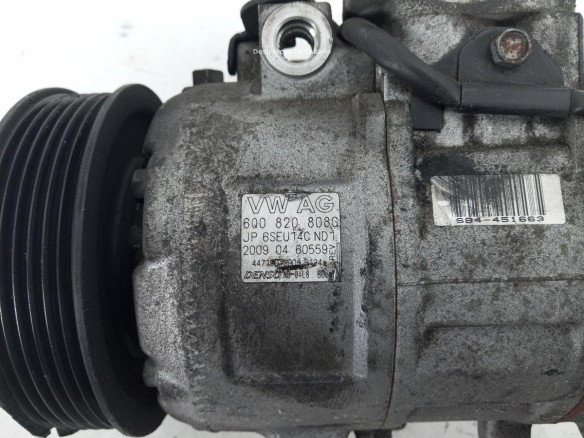 6Q0820808G COMPRESOR AA VW POLO (9N_)|Desguaces La Cabaña