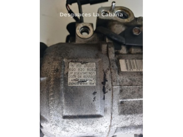 6Q0820808G COMPRESOR AA VW POLO (9N_)|Desguaces La Cabaña