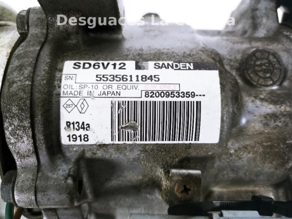 8200953359 COMPRESOR AA RENAULT KANGOO Express (FW0/1_)|Desguaces La Cabaña