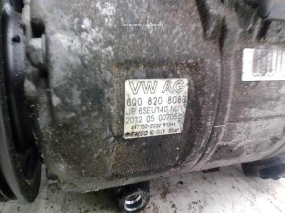 6Q0820808G COMPRESOR AA SEAT IBIZA IV (6J5, 6P1)|Desguaces La Cabaña