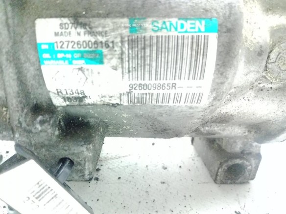 926009865R COMPRESOR AA NISSAN QASHQAI / QASHQAI +2 I (J10, JJ10)|Desguaces La Cabaña
