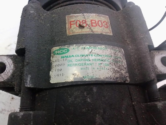 F08B03, COMPRESOR AA HYUNDAI SANTA FÉ I (SM)|Desguaces La Cabaña