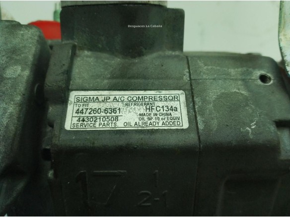 4472606361 COMPRESOR AA LANCIA VOYAGER Limusina (404_)|Desguaces La Cabaña