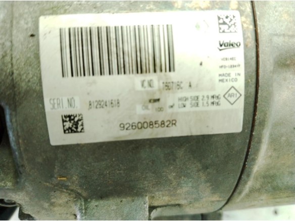 926000838R COMPRESOR AA RENAULT CAPTUR (J5_, H5_)|Desguaces La Cabaña
