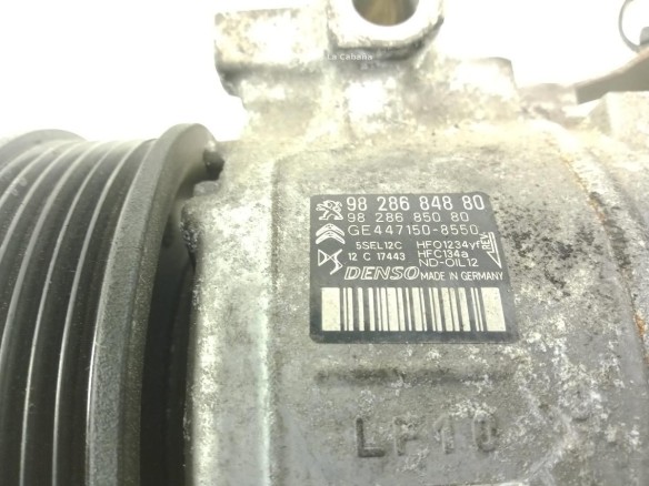 9828684880 COMPRESOR AA PEUGEOT 2008 II|Desguaces La Cabaña